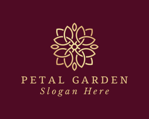 Decorative Flower Spa  logo design