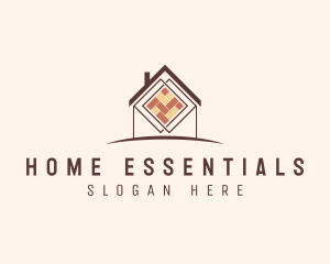 House Flooring Tile logo design