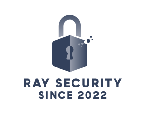 Online Security Padlock logo design