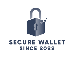 Online Security Padlock logo design