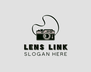 Camera Photography Lens logo design