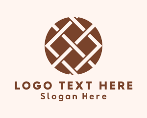 Woven Textile Handicraft logo