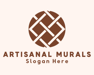 Woven Textile Handicraft logo design