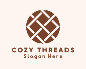 Woven Textile Handicraft logo design