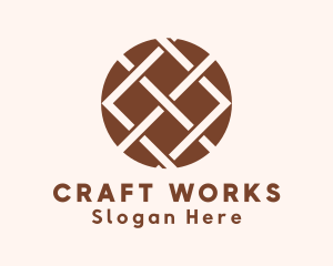 Woven Textile Handicraft logo