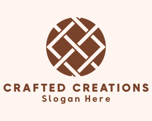 Woven Textile Handicraft logo