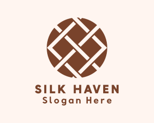 Woven Textile Handicraft logo design