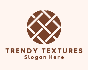 Woven Textile Handicraft logo design