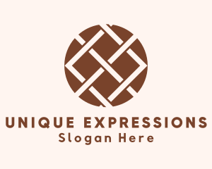 Woven Textile Handicraft logo design