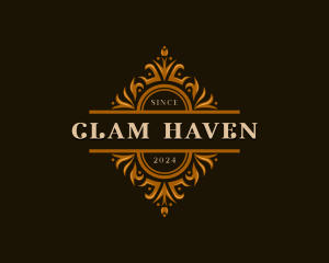 Luxury Floral Haven logo design