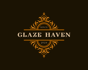 Luxury Floral Haven logo design