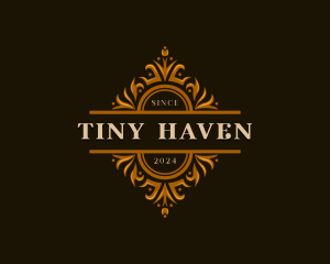 Luxury Floral Haven logo design