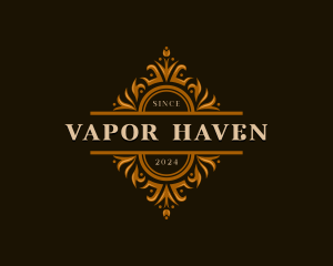 Luxury Floral Haven logo design