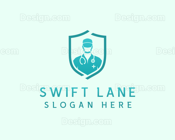 Medical Stethoscope Doctor Logo