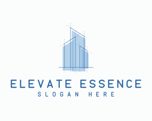 Residential Building Tower logo