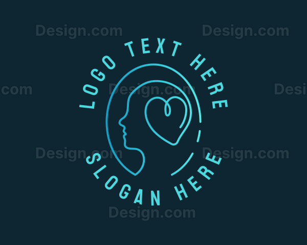 Mental Heart Wellness Logo