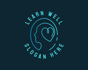 Mental Heart Wellness logo design