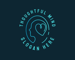 Mental Heart Wellness logo design