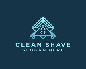 Pressure Washer Cleaning logo design