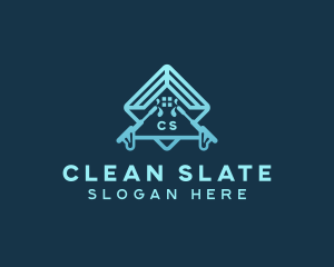 Pressure Washer Cleaning logo design