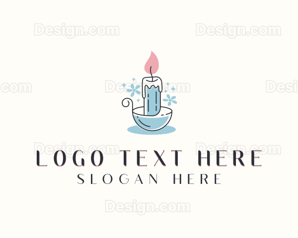 Candle Holder Decoration Logo