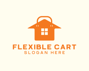 Home Shopping Bag logo design