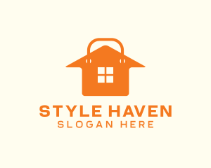 Home Shopping Bag logo design