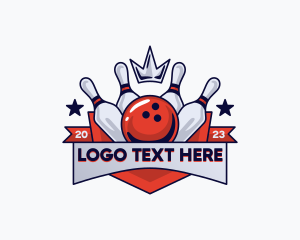 Crown Sports Bowling Alley logo