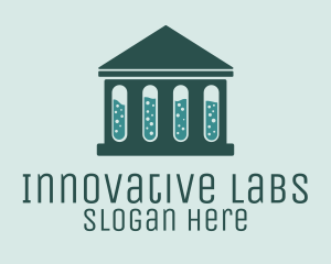Blue Laboratory House logo