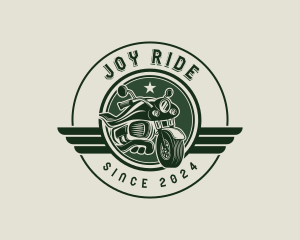 Rider Motorcycle Motorbike logo design