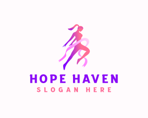 Woman Sports Athlete logo