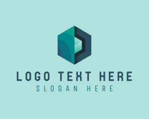 Generic Hexagonal Cube Technology logo design