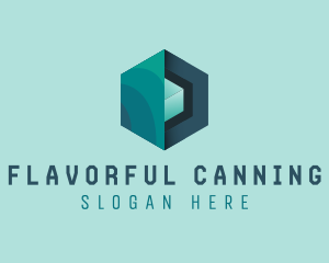 Generic Hexagonal Cube Technology logo design