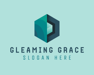 Generic Hexagonal Cube Technology logo design