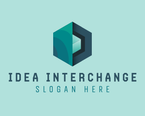 Generic Hexagonal Cube Technology logo design