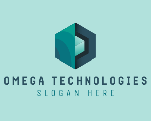 Generic Hexagonal Cube Technology logo design