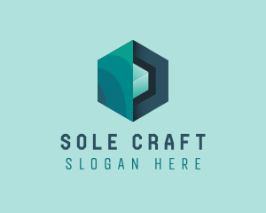 Generic Hexagonal Cube Technology logo design