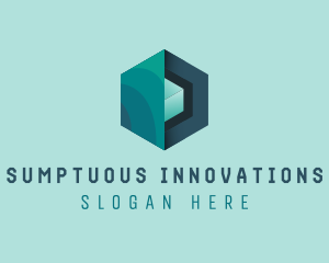 Generic Hexagonal Cube Technology logo design