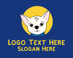 Cute Pet Chihuahua logo