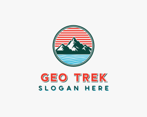 Mountain Adventure Hike logo design