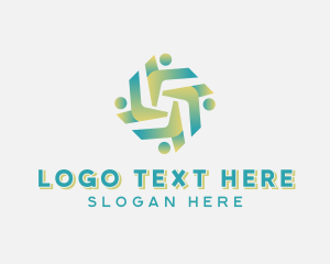 Geometric Community People logo