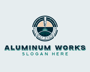 Industrial Laser Automation logo design