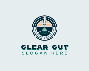 Industrial Laser Automation logo design