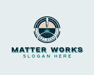 Industrial Laser Automation logo design