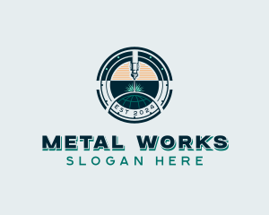 Industrial Laser Automation logo design