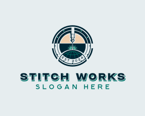 Industrial Laser Automation logo design