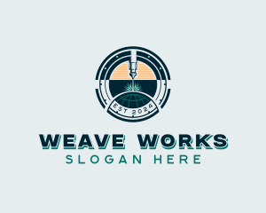 Industrial Laser Automation logo design