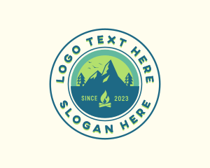 Mountain - Mountain Outdoor Camping logo design