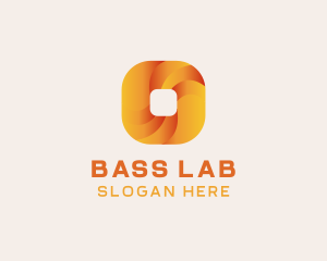 Gradient Technology Square logo design