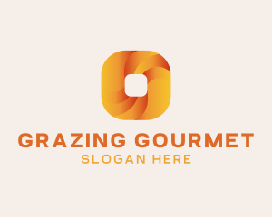 Gradient Technology Square logo design